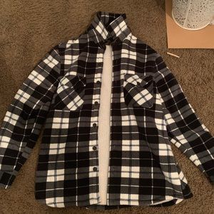 Oversized flannel size M